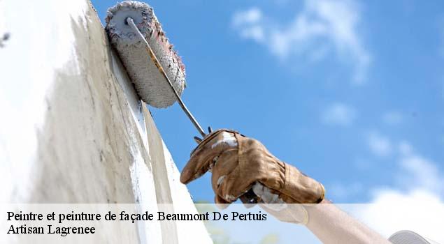 Peintre et peinture de façade  beaumont-de-pertuis-84120 Artisan Lagrenee