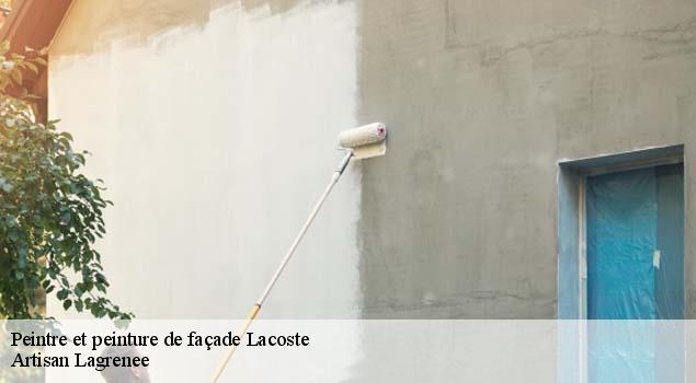 Peintre et peinture de façade  lacoste-84480 Artisan Lagrenee